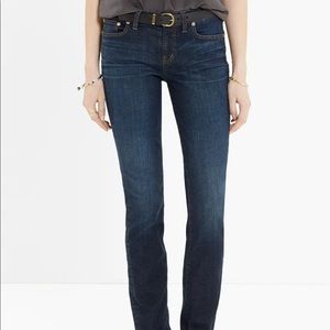 Madewell straight leg jeans